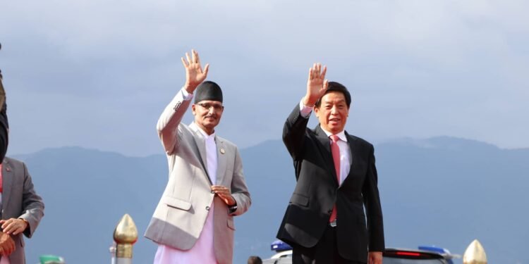China’s top legislator Li arrives in Nepal