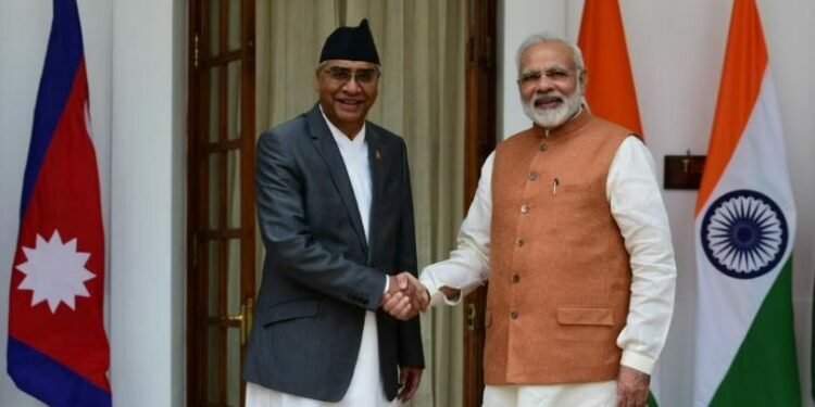 Narendra Modi thanked Nepal’s Prime Minister Sher Bahadur Deuba
