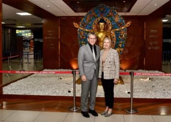 American Ambassador Thompson arrives in Nepal