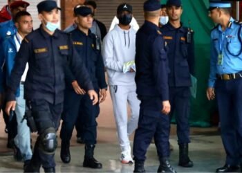 Former national cricket captain Lamichhane arrested from TIA