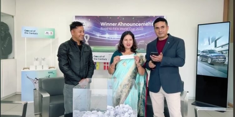 Hyundai Nepal bids farewell to the Test Drive Winners and announces Winner of Road to FWC 2022 Finals