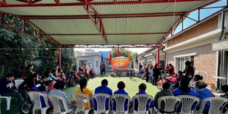 Laxmi Group conducted CSR at Cerebral Palsy Center, Dhapakhel on the occasion of its 49th anniversary