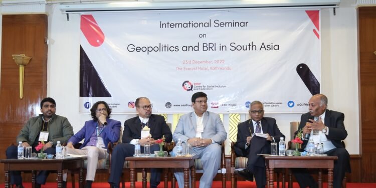 CESIF organizes seminar on Geopolitics and BRI in South Asia