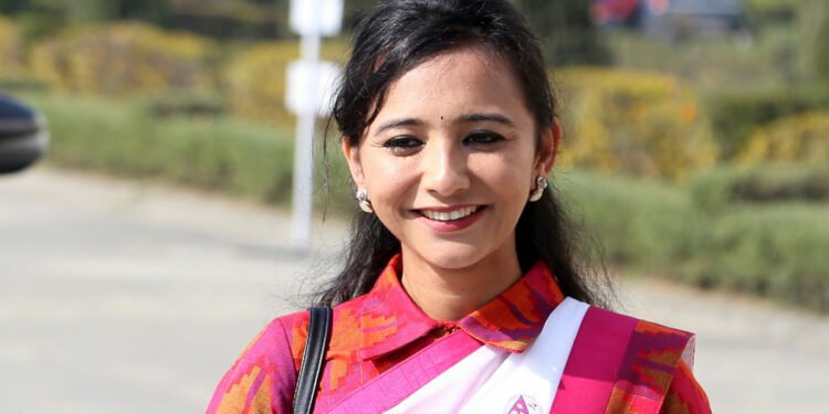 State Minister Toshima Karki: Misusing her position, indulging in ‘stunts’.