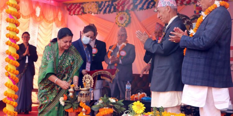 President Bhandari urges to provide quality health services to all citizens