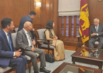 Foreign Minister Paudyal calls on Sri Lankan President