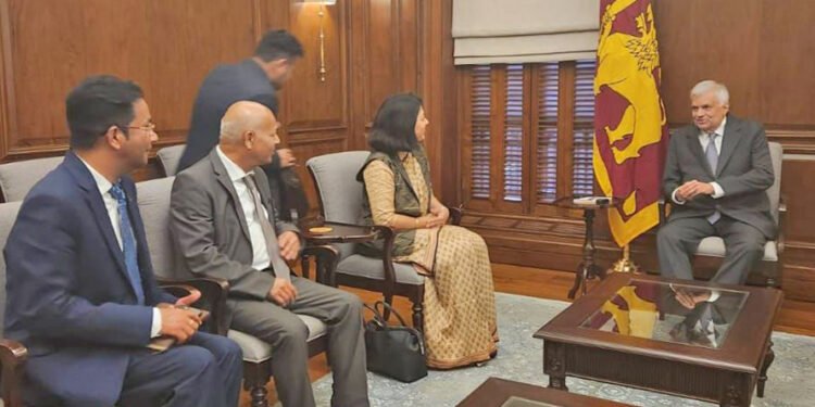 Foreign Minister Paudyal calls on Sri Lankan President