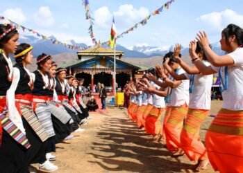 Sherpa community celebrating Gyalpo Lhosar today