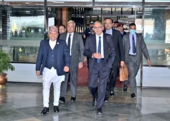 Indian Foreign Secretary arrives, participates in meeting