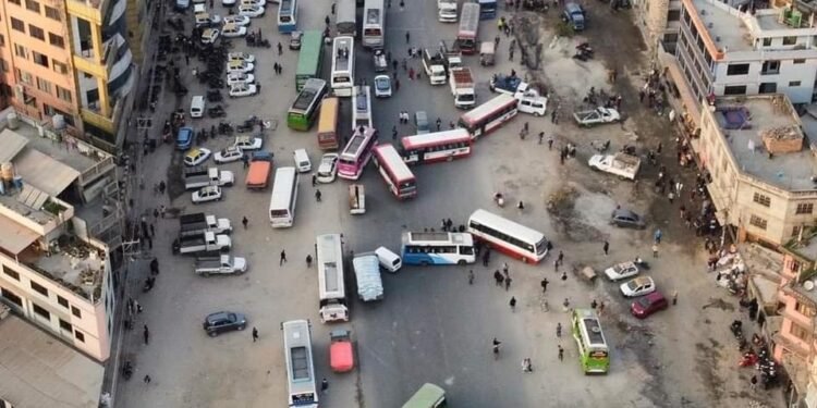 Transport workers resort to vandalism