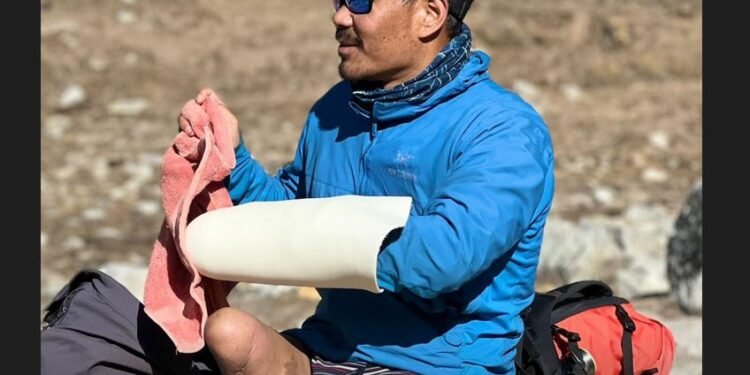 Double amputee Hari Budha Magar aims to scale Mt. Everest
