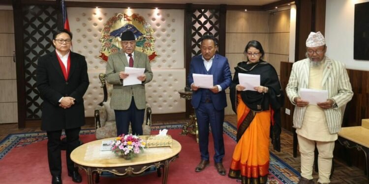 Three newly-appointed Chancellors sworn in