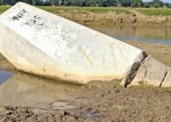 ‘Missing’ border pillars retrieved from Oriya River