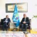 Health Minister Giri meets with WHO Director General Dr Ghebreyesus