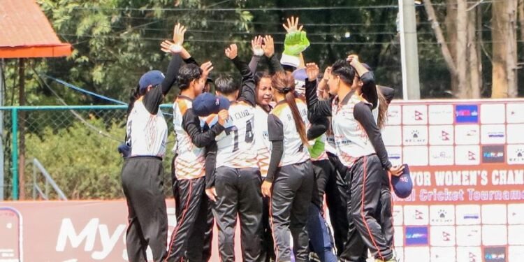 APF Club enters into final of Lalitpur Mayor Cup Women’s T-20 Championship