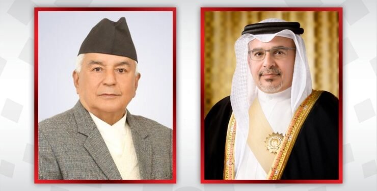 Bahrain’s Prince congratulates the President-elect Poudel