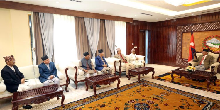 Province Chiefs call on PM Dahal