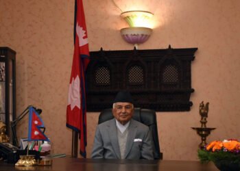 President Paudel takes charge of office