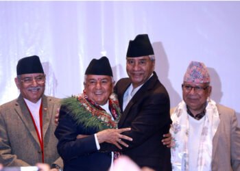 President-elect thanks PM Dahal, NC President Deuba and CPN (US) Chair Nepal
