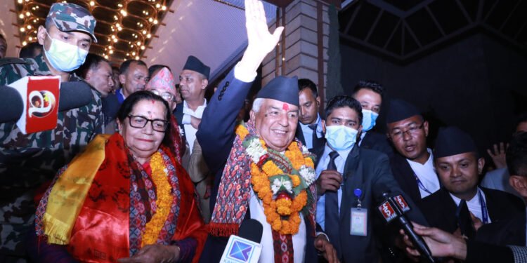 NC leader Poudel elected President