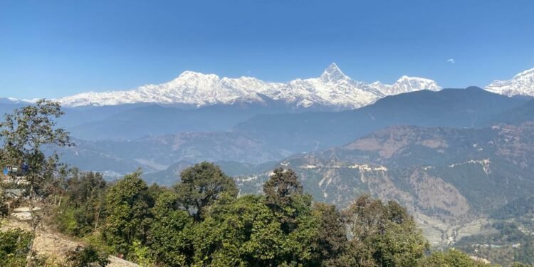 Mardi Himal trek, popular trekking route in Annapurna region, getting electricity facility