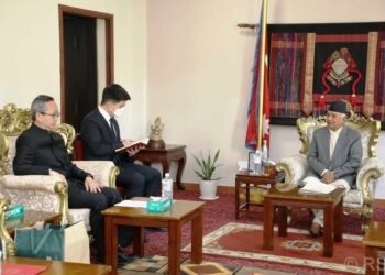 Chinese Ambassador calls on President Paudel
