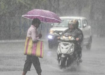 Rainfall reported in various places of the country