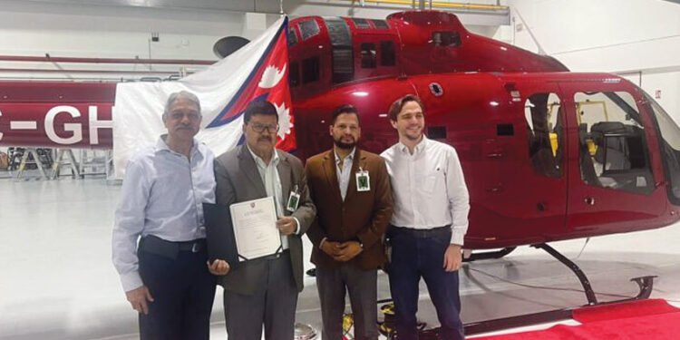 Simrik Air procures first Jet Ranger X