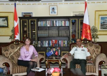 Australian envoy pays courtesy call on CoAS Sharma