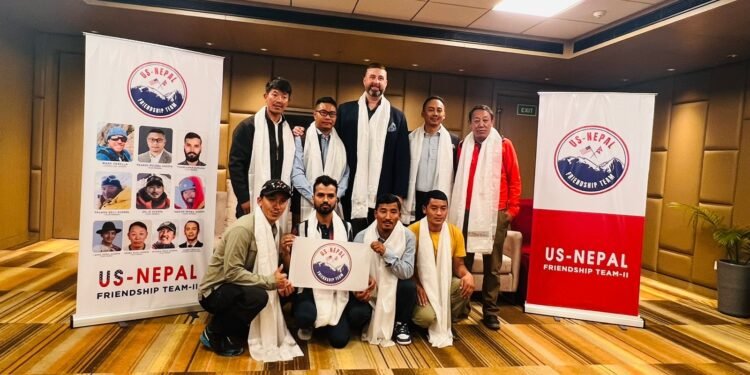 Second US- Nepal Friendship Expedition Team to climb Mt Denali