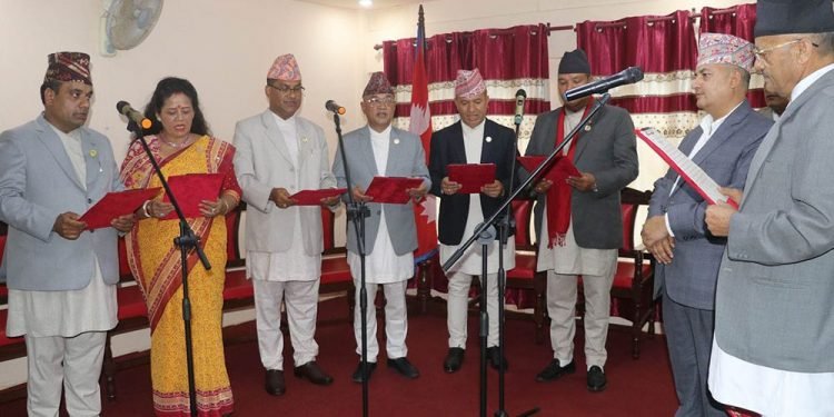 Bagamati provincial government expanded, ministers sworn-in