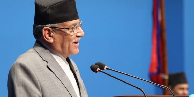 PM Dahal says govt’s policies and programs provide concrete outline of development