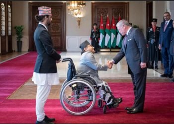 Ambassador Lamsal presents credentials, strengthens ties in Amman