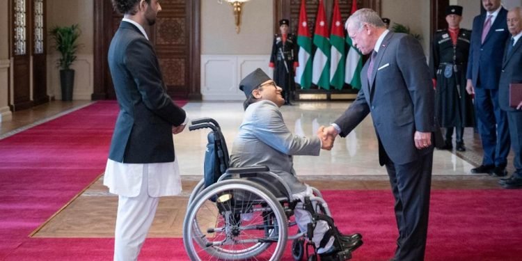 Ambassador Lamsal presents credentials, strengthens ties in Amman