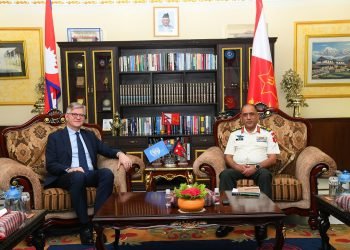 UN USG for peace operations calls on COAS Sharma