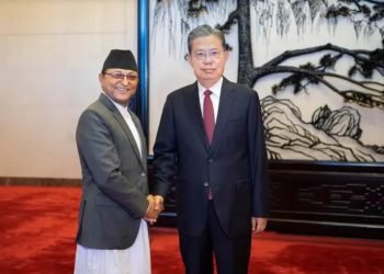 NA Chairman Timilsina meets CPPCC Chairman Huning