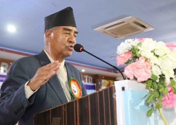NC President Deuba calls for all sides’ efforts to protect democracy