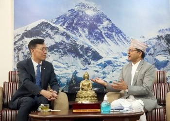 RoK ambassador calls on NA Chair, exchanges views on Nepal-Korea relations, tourism