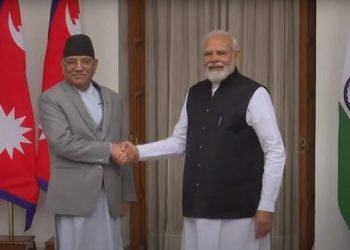 PM Dahal, Modi sit for talks