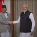 PM Dahal, Modi sit for talks