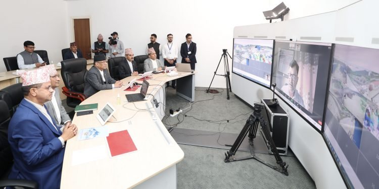 Action Room becomes active: PM virtually oversees Bheri Babai and Sunkoshi Marin Diversion Project works
