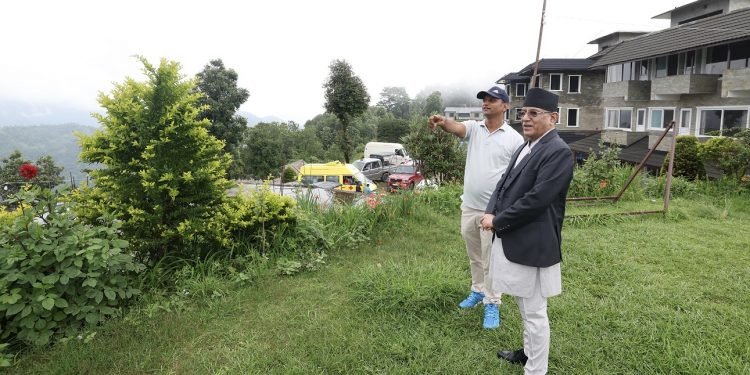 PM visits birthplace in Annapurna, keen to development dimensions in village