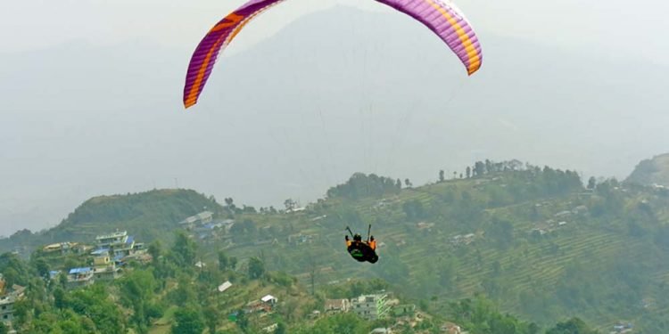 Commercial Paragliding begins in Kavre