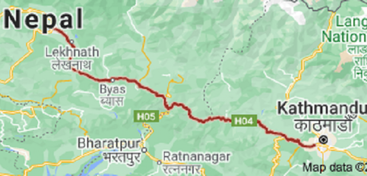 Dry landslide obstructs Prithvi highway again