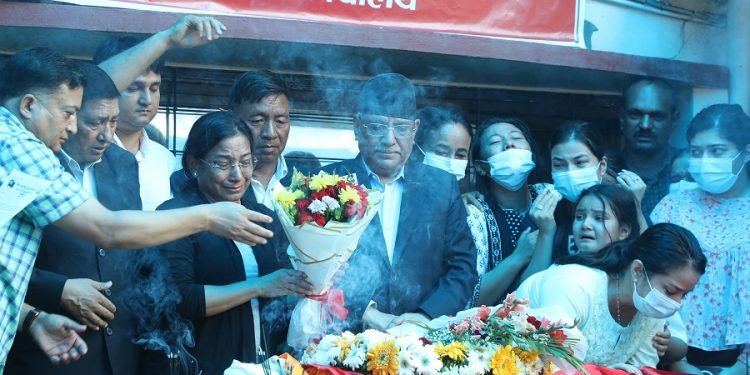 Maoist leaders, cadres remember Dahal as party’s guardian