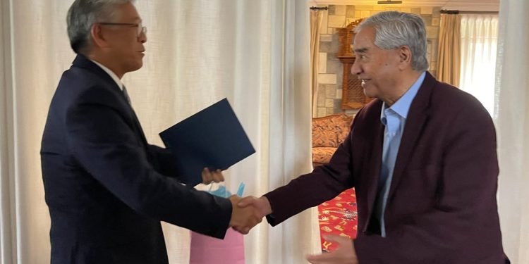 US Assistant Secretary Lu calls on NC President Deuba