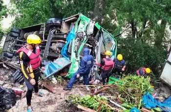 19 injured in bus accident in Chitwan
