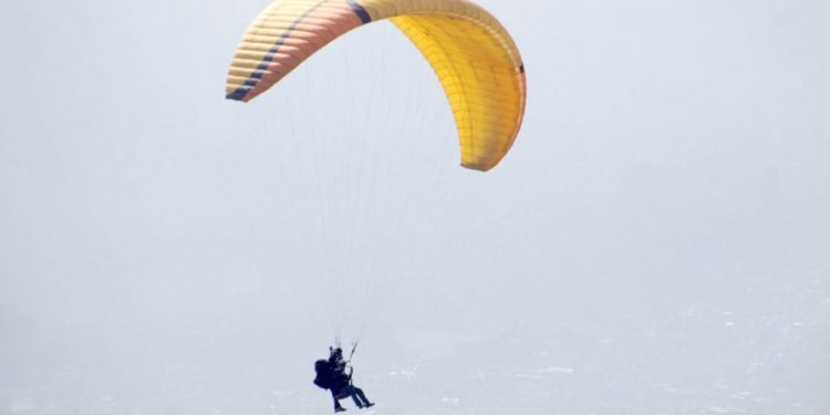 Commercial Paragliding begins in Kavre