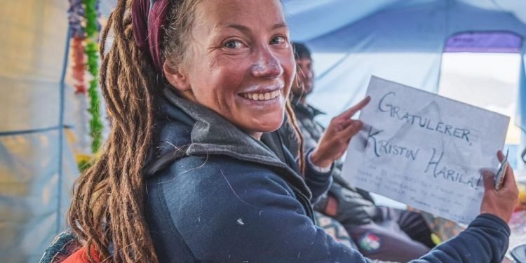 Kristin and Tenjen successfully scale Mt K2, setting world record of scaling 14 peaks in shortest time
