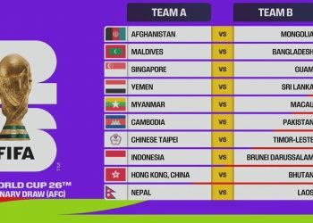 Nepal to face Laos in first round of World Cup Qualifiers